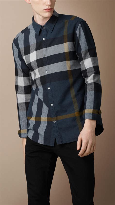 burberry flannel ebay|burberry flannel outfit men.